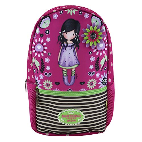 SANTORO GORJUSS Mochila Pequeña Para Carr, Niñas, Rosa (Fucsia), 3x29x35 cm (W x H x L)