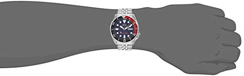 Seiko SKX009K2 Reloj automático 200 M Divers para hombre - Cinturón negro con esfera azul