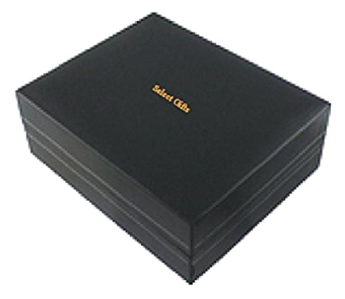 Select Gifts Zaragoza Ciudad Bandera España Clip de Corbata Gemelos Box Set de Regalo