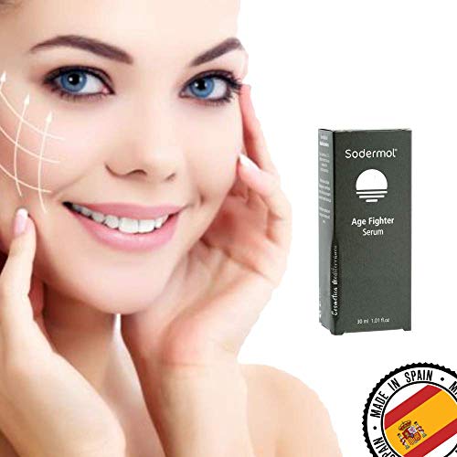 Serum Facial con ácido hialurónico, Vitamina C Resveratrol Aloe de Vera y Células madre de la Uva formula total Anti envejecimiento Anti arrugas Anti manchas 100% GARANTIZADO