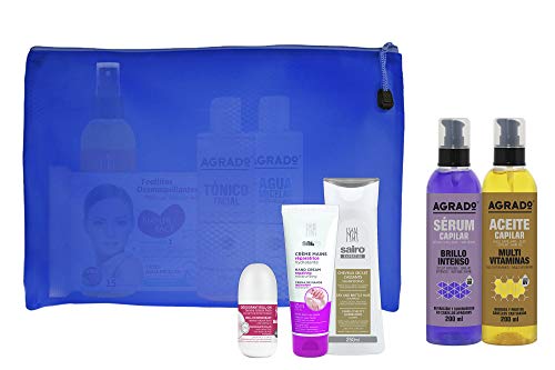 Set de regalo de spa con productos de baño, caja Perfect Pamper, regalo de belleza para ella con champú, aceites capilares, gel de baño, tónico facial, crema para manos, leche de limpieza facial (2)