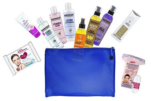 Set de regalo de spa con productos de baño, caja Perfect Pamper, regalo de belleza para ella con champú, aceites capilares, gel de baño, tónico facial, crema para manos, leche de limpieza facial (2)