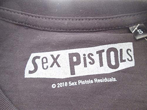 Sex Pistols Camiseta God Save The Queen T-Shirt Música Rock - Oficial (Large)