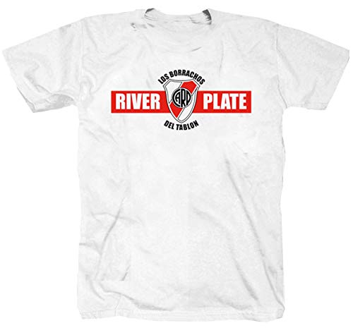 Shirtzshop - Camiseta, diseño de River Plate Argentina Blanco XXXXL