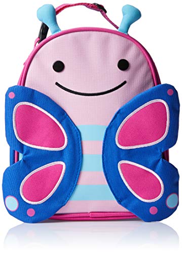 Skip Hop Zoo Lunchies - Bolsa térmica, diseño butterfly, color rosa