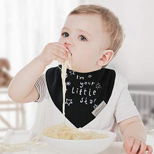 SLOSH 6 Baberos Bebe Bandanas Recien Nacido Niña Niño Bufanda Toalla Drool Babas Tela Algodon para Bebé Absorbente Suaves Para Sialorrea y Dentición Unisex