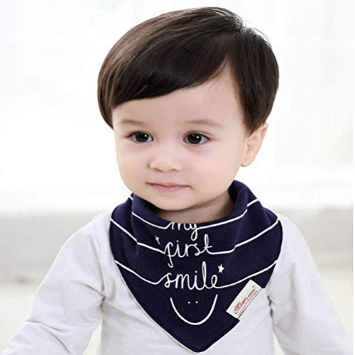 SLOSH 6 Baberos Bebe Bandanas Recien Nacido Niña Niño Bufanda Toalla Drool Babas Tela Algodon para Bebé Absorbente Suaves Para Sialorrea y Dentición Unisex