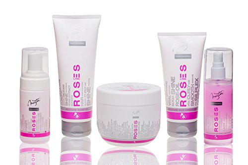 Spa Master Profesional Champú Hidratante con extracto de Rosa de Bulgaria para pelo rizado