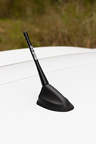 Sparco OPC14160001 Urban Antena de Coche, sin valvulas, Negro/Blanco