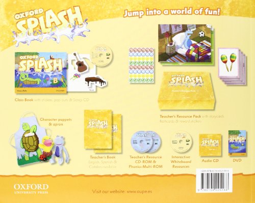 Splash B: Class Book and Songs CD Pack - 9780194025188