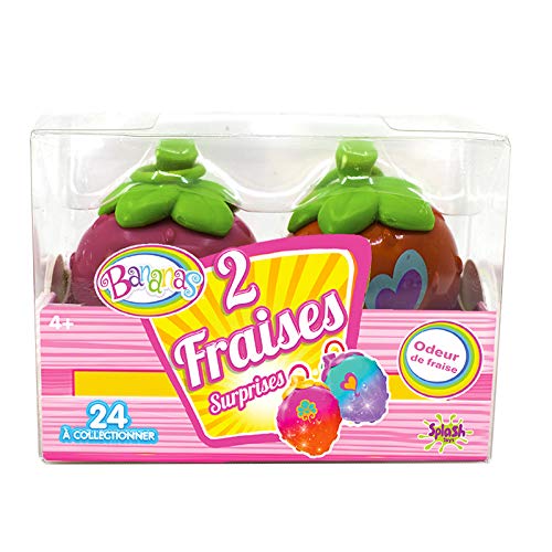 Splash Toys Banana 'S Fruit Fresa/Limon Pack de 2, 30832, amarillo, rojo , color/modelo surtido