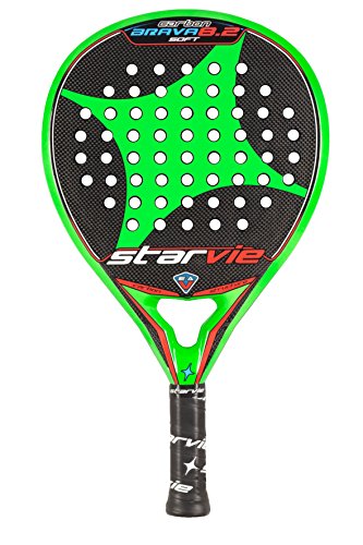 StarVie Brava 8.2 Soft Pala de pádel, Unisex Adulto, Verde, 360 Gramos