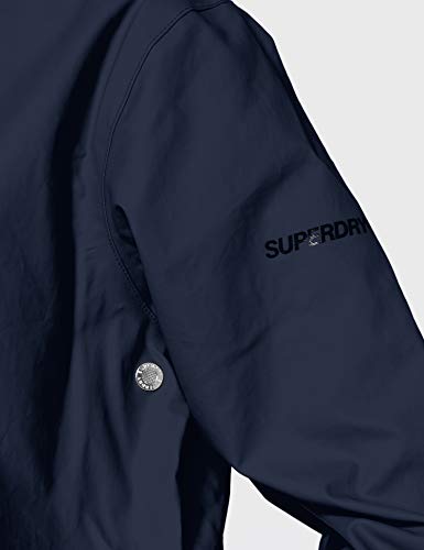 Superdry Hydrotech Mac Chaqueta, Azul (Richest Navy Zrn), XXS (Talla del Fabricante:6) para Mujer