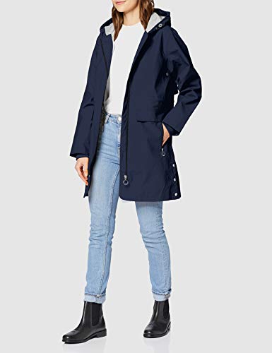 Superdry Hydrotech Mac Chaqueta, Azul (Richest Navy Zrn), XXS (Talla del Fabricante:6) para Mujer