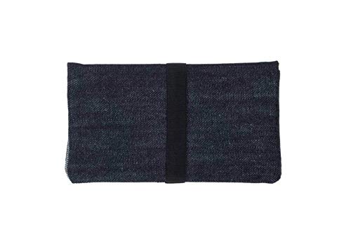 Tabaquera Funda para tabaco de liar vaquera - Pitillera Black Denim