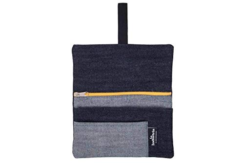 Tabaquera Funda para tabaco de liar vaquera - Pitillera Black Denim