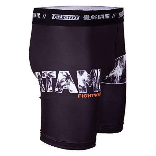 Tatami Fightwear Tropic Vale Tudo - Pantalones cortos, color negro Negro Negro ( L