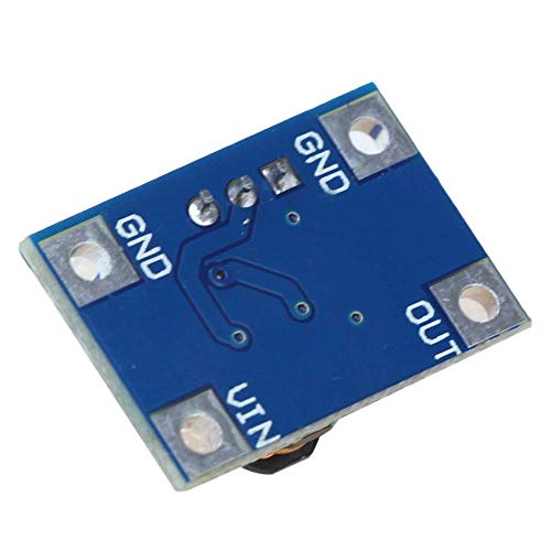 TECNOIOT 5pcs DC-DC SX1308 Step-UP Adjustable Step Up Boost Converter 2-24V to 2-28V 2A