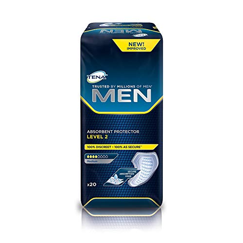 Tena for Men Protector absorbente nivel 2-5 paquetes de 20