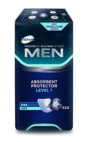 Tena - SCAHP750652 - Protector absorbente para hombre, Nivel 1, paquete de 24 unidades