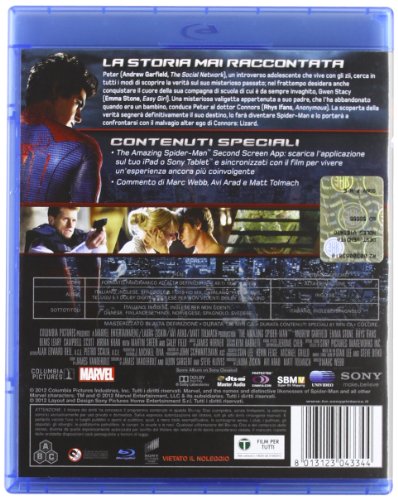 the amazing spider-man (blu-ray)
registi marc webb [Italia] [Blu-ray]