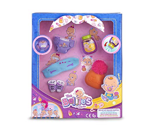 The Bellies - Bellie, Kit Dulces Sueños, Accesorios para Dormir, Recomendado para Niños y Niñas a Partir de 3 Años, Multicolor, (Famosa 700015141)