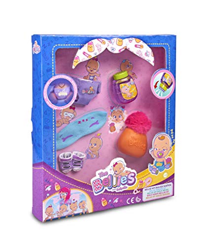 The Bellies - Bellie, Kit Dulces Sueños, Accesorios para Dormir, Recomendado para Niños y Niñas a Partir de 3 Años, Multicolor, (Famosa 700015141)