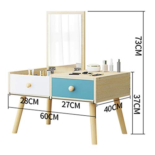 Tocadores Maquillaje Table Bay Escaparatismo Simple Tabla Dormitorio Apartamento pequeño travesaño de la Ventana Mini Tatami