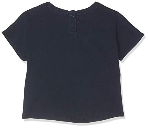 Tommy Hilfiger Bold Text Grown On S/s tee Camiseta, Azul (Black Iris 002), 86 para Bebés