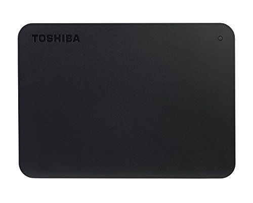 Toshiba Canvio Basics, Disco Duro, 2 TB, Negro