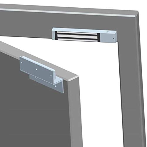 UHPPOTE Z & L ZL Soporte Abrazadera Para 280KG 600lbs Fuerzas De Retención Cerradura Eléctrica Magnética Puerta Adentro