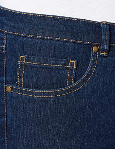 Ulla Popken Jeans Regular Fit Stretch, Vaqueros Para Mujer, Azul (Bleached 92), 50