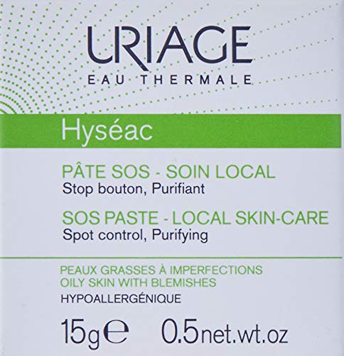 Uriage hyseac SOS Spot Control Pasta Grasa Piel con imperfecciones, 15 g