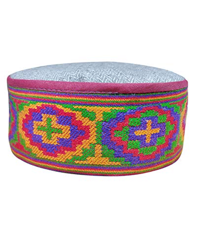 Vastraa Fusion Himachali Kullu Patti - Gorra de lana para hombre y mujer