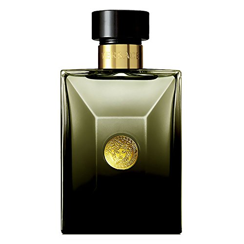 Versace Pour Homme Oud Noir - Colonia para hombre 100 ml