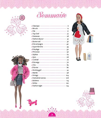 Vêtements à coudre pour Barbie : 24 modèles chics et féeriques (Couture)