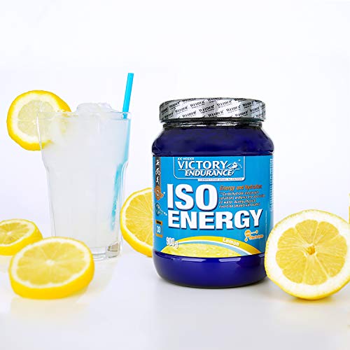 Victory Endurance Iso Energy Limón 900g. Rápida energía e hidratación.Con extra de Sales minerales y enriquecido con Vitamina C