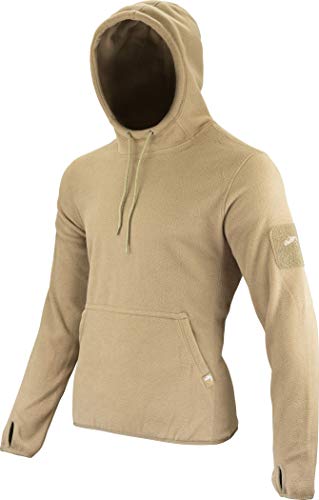 Viper TACTICAL - Sudadera con Capucha táctica para Hombre - Forro Polar - Coyote - XL