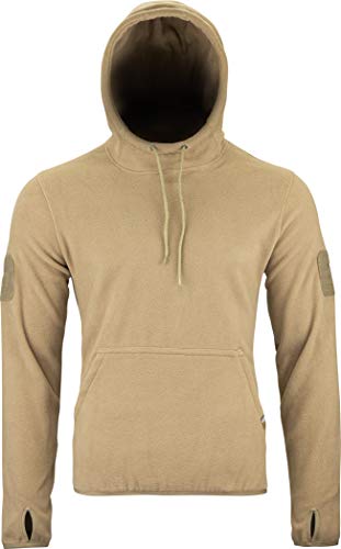 Viper TACTICAL - Sudadera con Capucha táctica para Hombre - Forro Polar - Coyote - XL