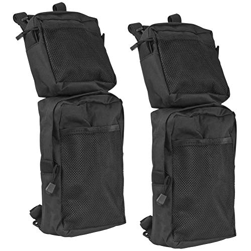 VKTY ATV bolsa de almacenamiento, 2 piezas 600D Oxford bolsa de tanque de carga, bolsa de transporte para remolque, bolsa impermeable para guardabarros de quad, motos de nieve