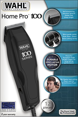 Wahl Home Pro 100 - Cortapelos, color negro