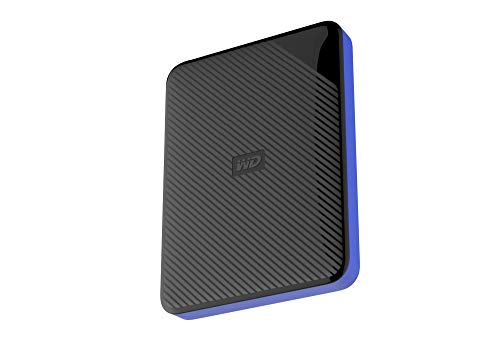 Western Digital Gaming Drive - Disco duro externo portátil para PlayStation 4 de 2 TB, color negro