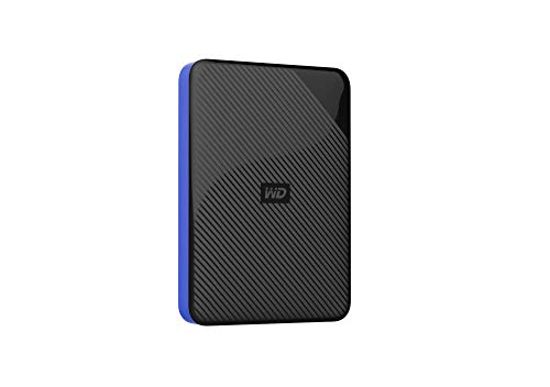 Western Digital Gaming Drive - Disco duro externo portátil para PlayStation 4 de 2 TB, color negro