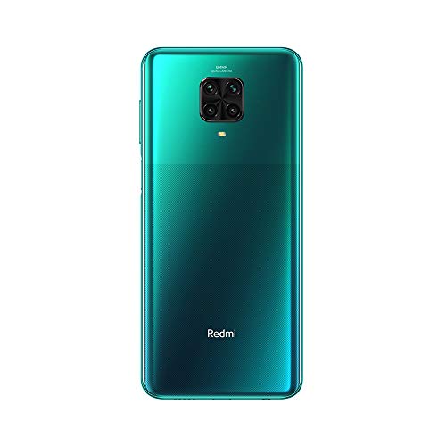 Xiaomi Redmi Note 9 Pro - Smartphone con pantalla FHD+ 6.67" DotDisplay (6 GB+128 GB, cámara cuádruple 64 MP con IA, SnapdragonTM 720G, batería 5020 mAh) Verde [European Version]