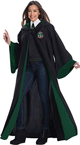 XYFW Disfraz De Halloween Disfraz De Estudiante Slytherin Adultos, Gran Mascarada De Cosplay, Tamaño Completo,XL