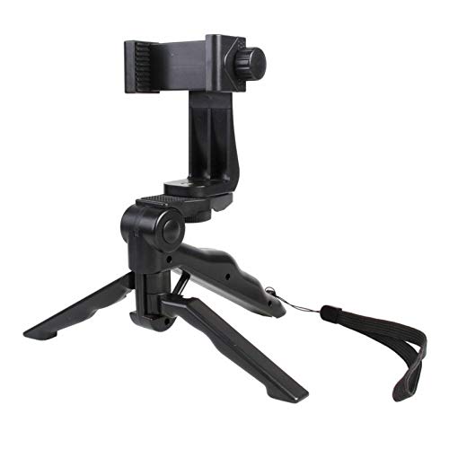 Ycxydr Gimbal estabilizador de mano para teléfonos inteligentes estabilizador de agarre de trípode selfie palo de selfie soporte remoto para teléfono iOS Android estabilizador de cardán de mano, rosso