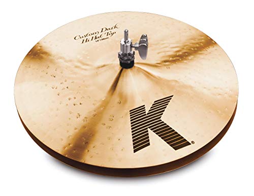 Zildjian KCD900 K Custom Series Dark Cymbal Box Set - 14" Hi-Hats, 16"/18" Crash, 20" Ride, Oscuro