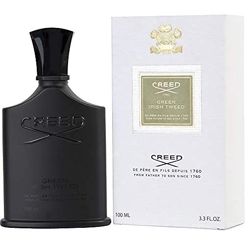 100% auténtico Creed Green Irish Tweed EDP 100 ml + 3 muestras de nicho gratis