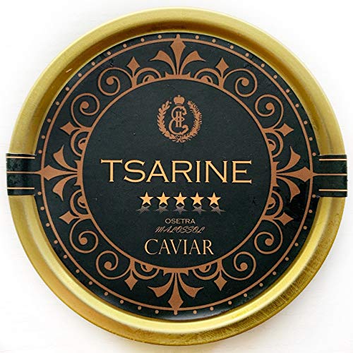 100g Negro Caviar | Esturión Siberiano Caviar | Acipenser Baerii | Malossol