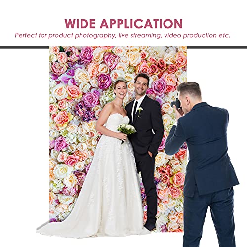 2,1*1,5M Flores Fondo Flor Blanca TelóN Flower Backdrop Photo Backdrop For Wedding Backdrop Vinilo FotografíA Fondo Backdrop 3D Flower Wedding Party Background FotóGrafo Tomando Fotos, W082